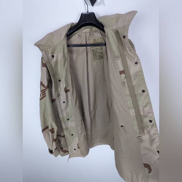 US Air Force Camouflage Jacket Large Long - Picture 6 of 9